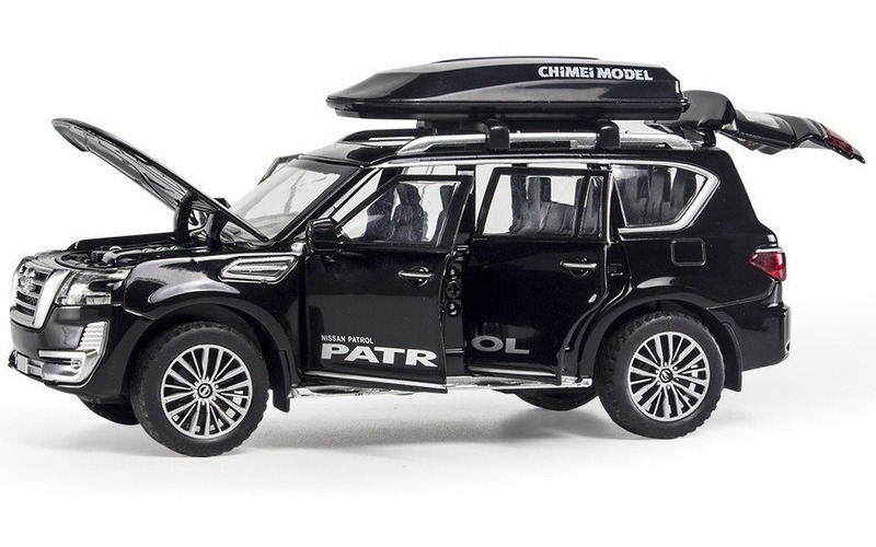 Tule Nissan Metal Silver Tiny Off-road Modelo Infantil - Imagem 6