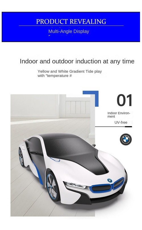Descoloração Da Luz Do Carro De Controle Remoto Bmw I8 - Imagem 7