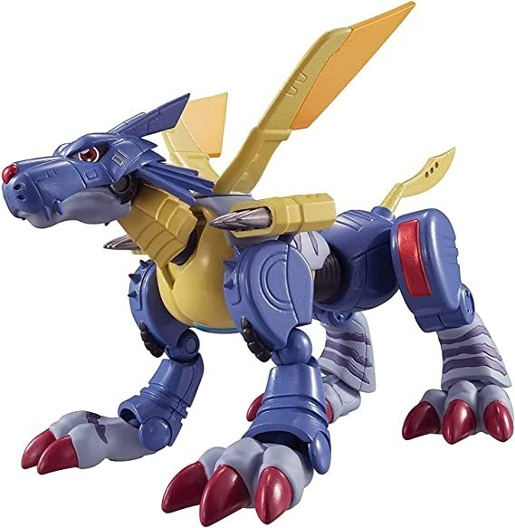 Figura De Ação Digimon Shodo 3.5 Metal Garurumon (86972)
