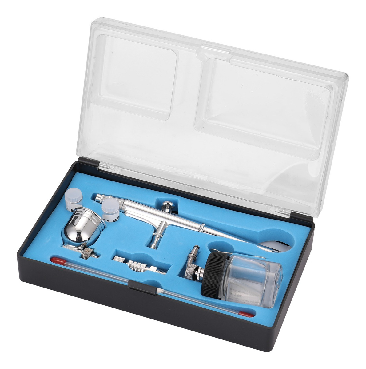 Conjunto De Aerógrafo Profissional Para Modelo Fazendo Pintu - Imagem 4