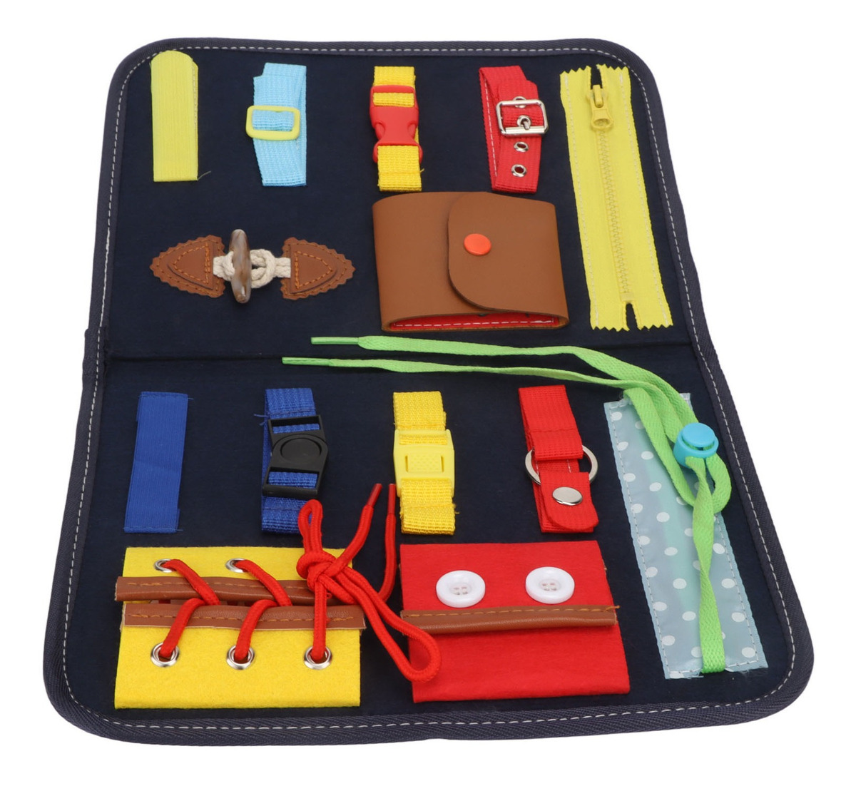 Placa Sensorial Montessori: Aprendendo Habilidades Motoras F - Imagem 7