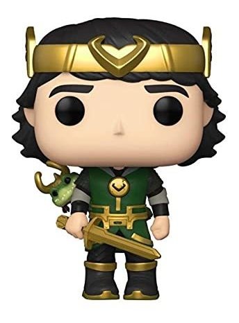 Funko Pop Marvel Kid Loki Metálico 900 Funko Shop Exclusivo - Imagem 5