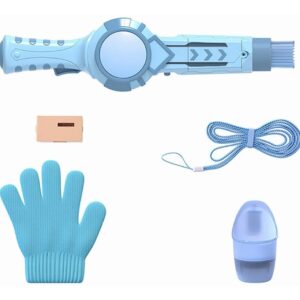 G Elastic Smoke Bubble Wand Menina Em Forma De Coração Bubbl