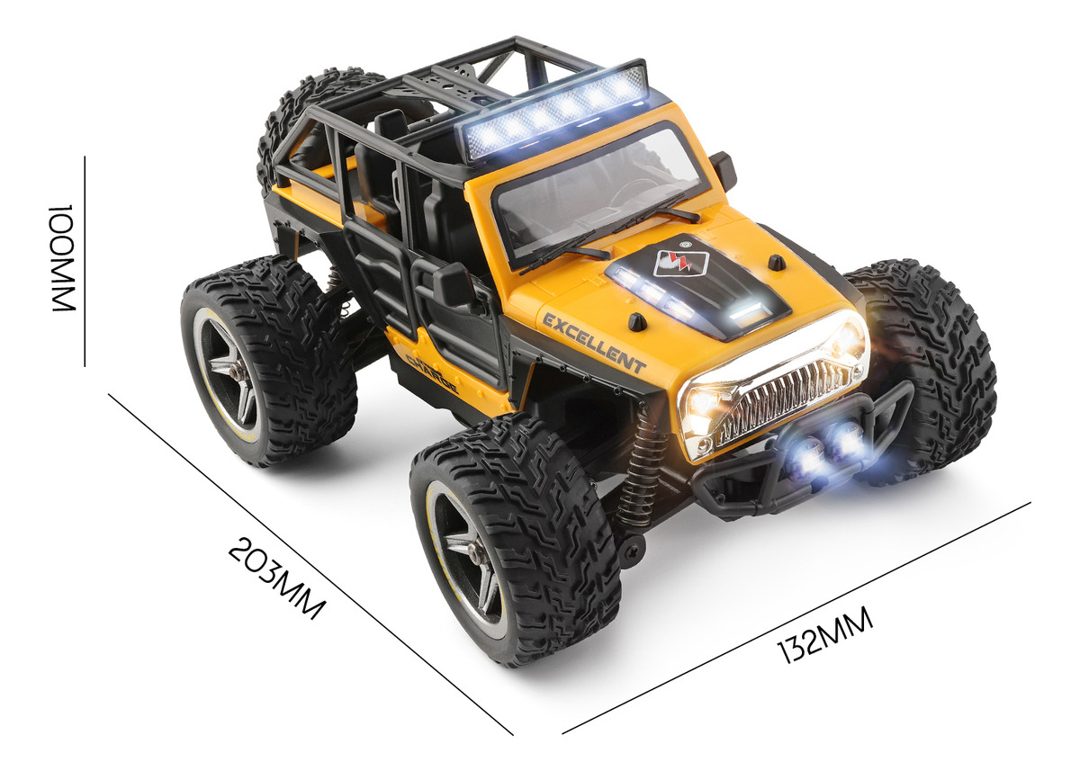 Carro Rc Off-road Carro Caminhão De Curta Duração 22 Km/h - Imagem 6
