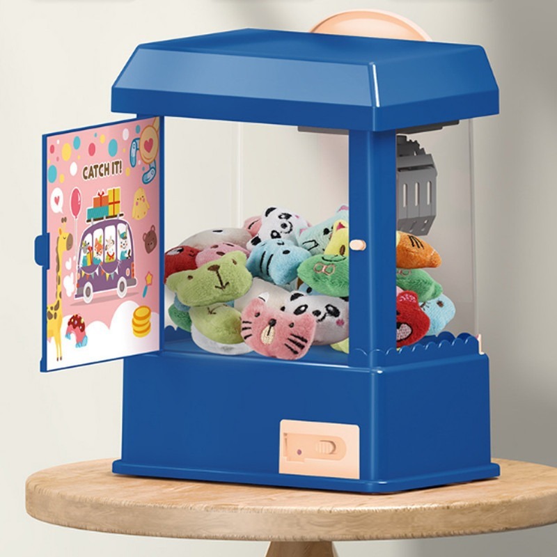 Maquina Garra Brinquedo + 10 Pelúcias Boneca De Pelúcia - Imagem 9