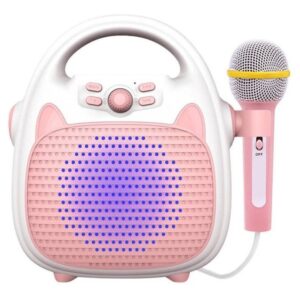 Máquina De Karaokê Para Crianças, Alto-falante, Brinquedos P