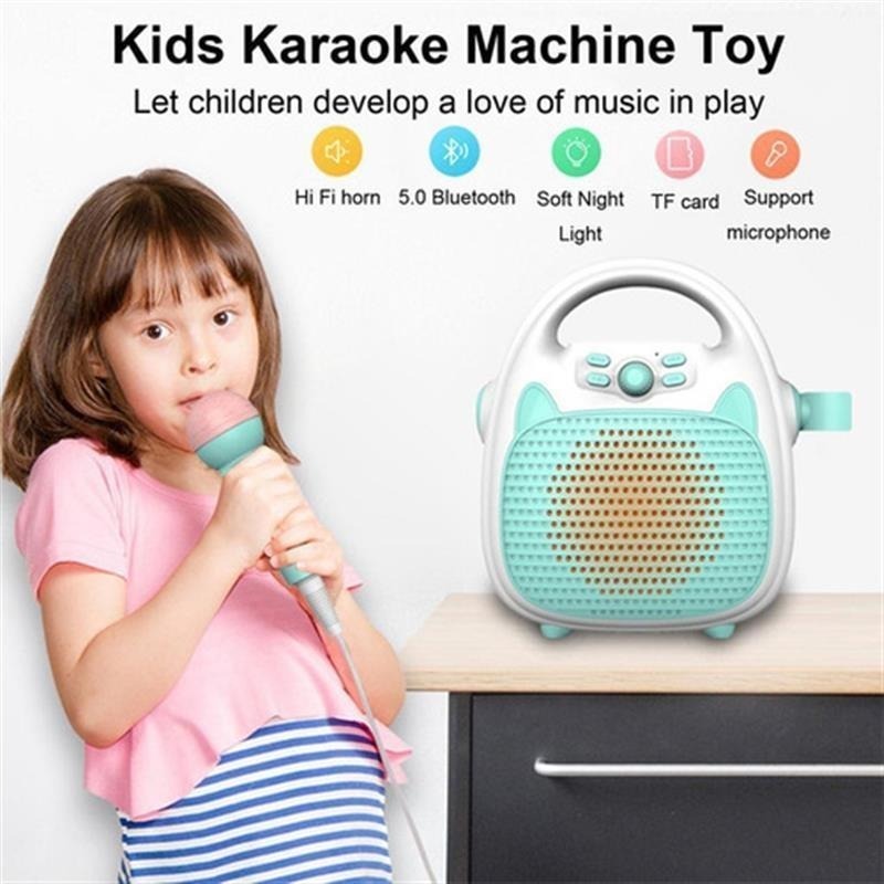 Máquina De Karaokê Para Crianças Brinquedos Cantantes - Imagem 7