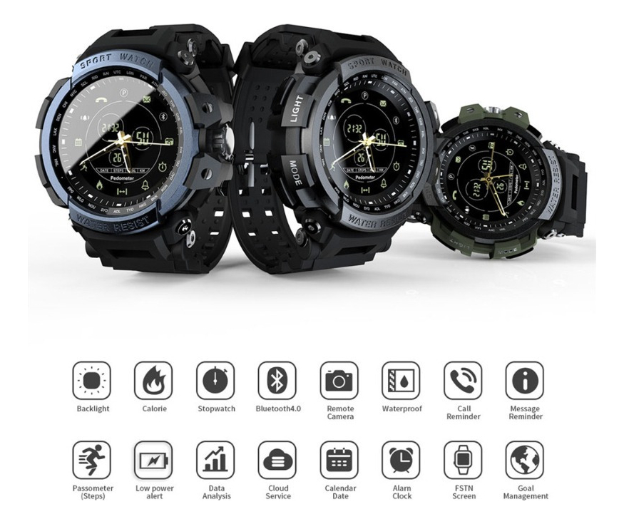 Smartwatch Pedômetro Bluetooth À Prova D'água 2023 - Imagem 4