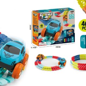 Kit 46 Pista De Carrinhos De Brinquedo Infantil
