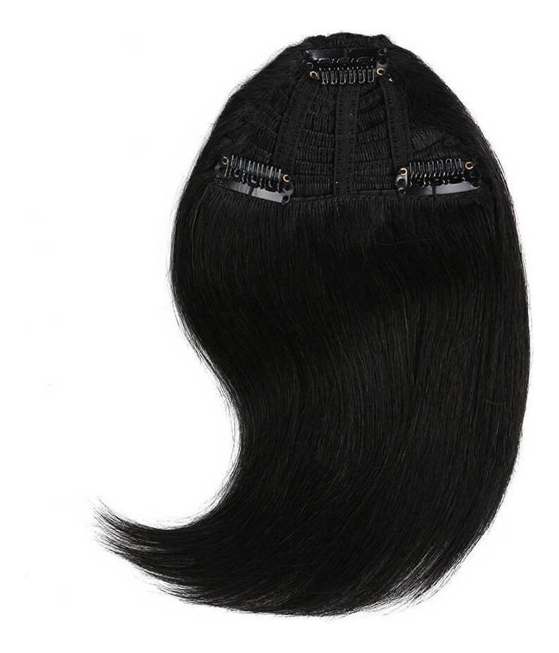 Peruca Cabelo Humano Virgem 20cm Franja - Imagem 31