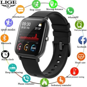 Lige Smartwatch Esportes À Prova D'água Smartwatch