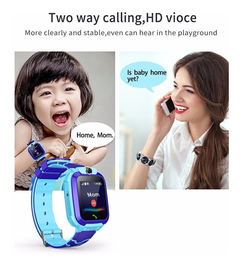 Smartwatch Para Kids Infantil Relógio Com Gps Câmera E Sos - Imagem 3