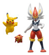 O Pacote Pokémon Battle Figure 2 Inclui Cinderace De 45 Pole