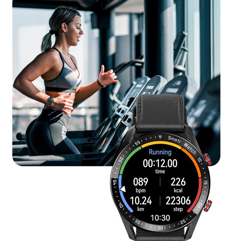 Smartwatch À Prova D'água Chamada Bluetooth - Imagem 17