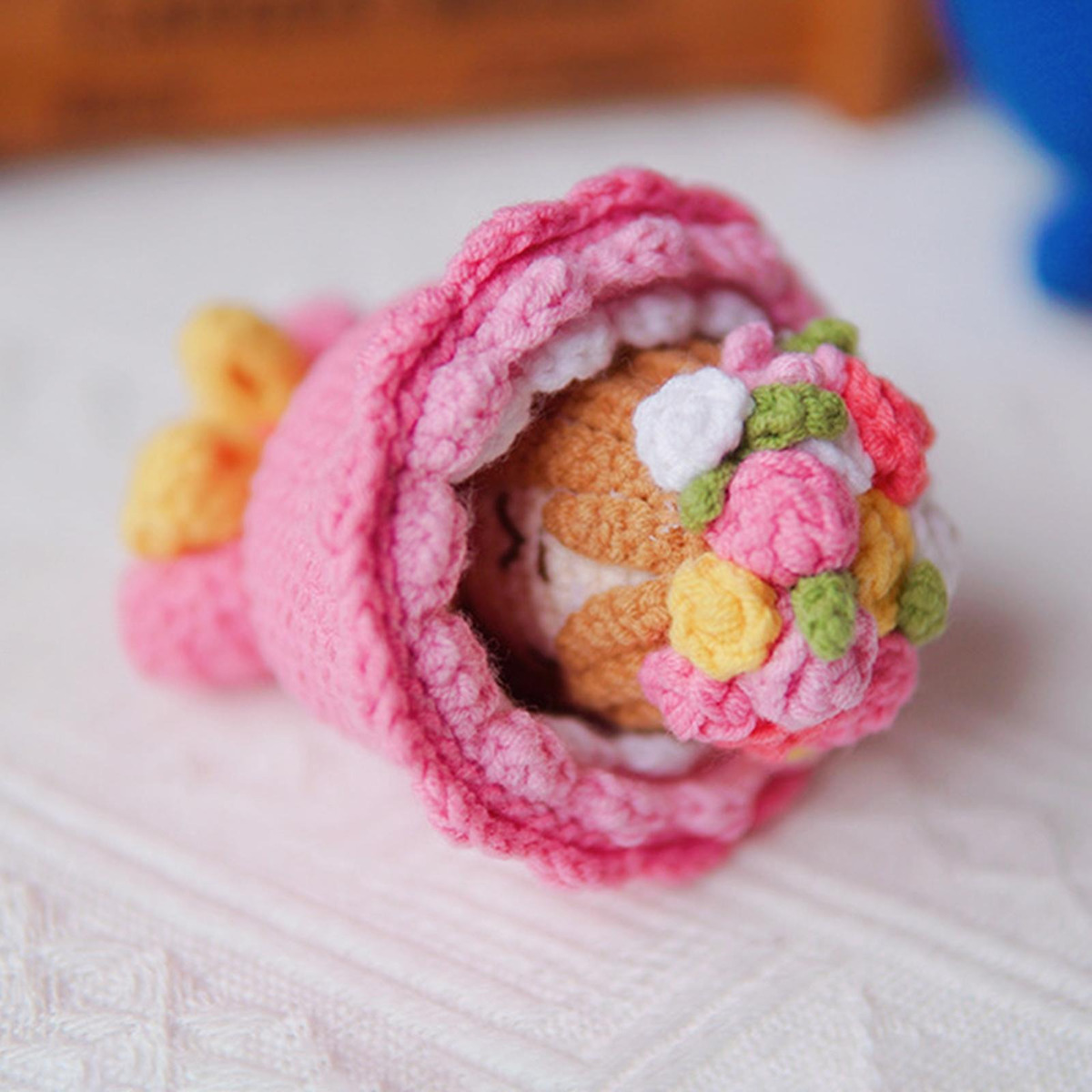 Decoração De Quarto De Boneca De De Crochê Faça Você - Imagem 25