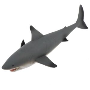 Magideal Grande Tubarão Branco Figura Oceano Mundo Mar Life