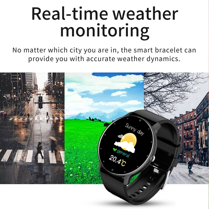 Smartwatch Esportivo Com Tela Sensível Ao Toque Completa - Imagem 8