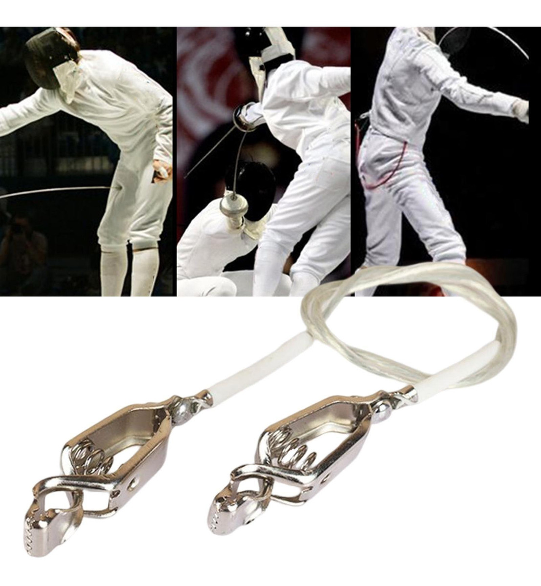 2xfencing Floret Accs Cord Fio Flexível Para Treinamento De - Imagem 6