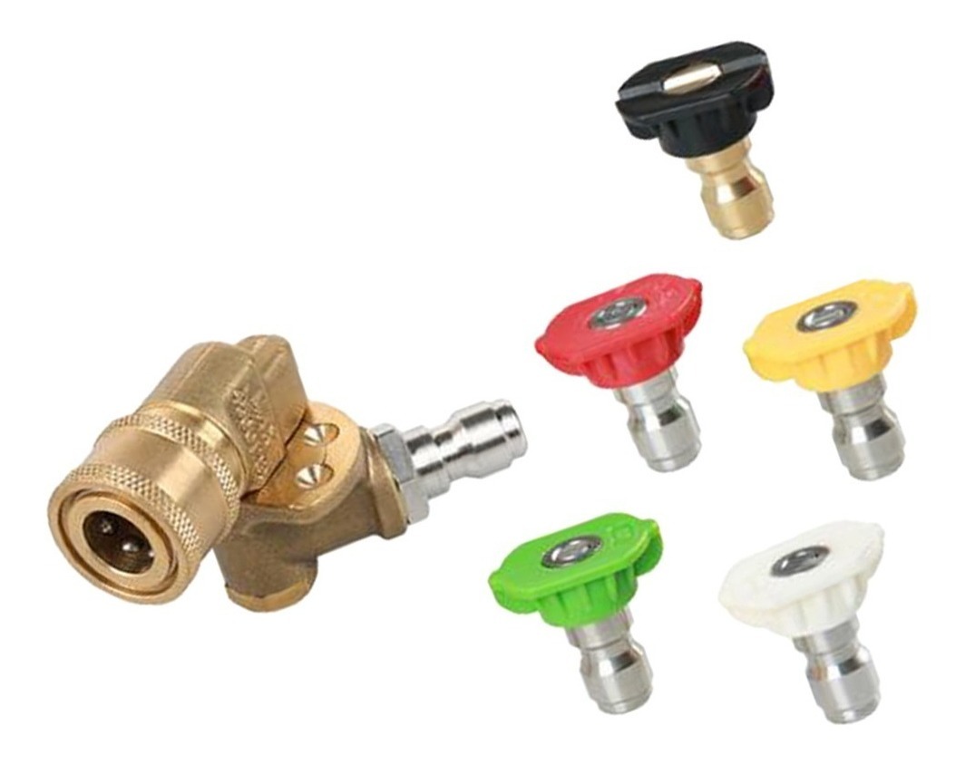 Kit De Acessórios Para Lavadora De Alta Pressão, 5 Bicos
