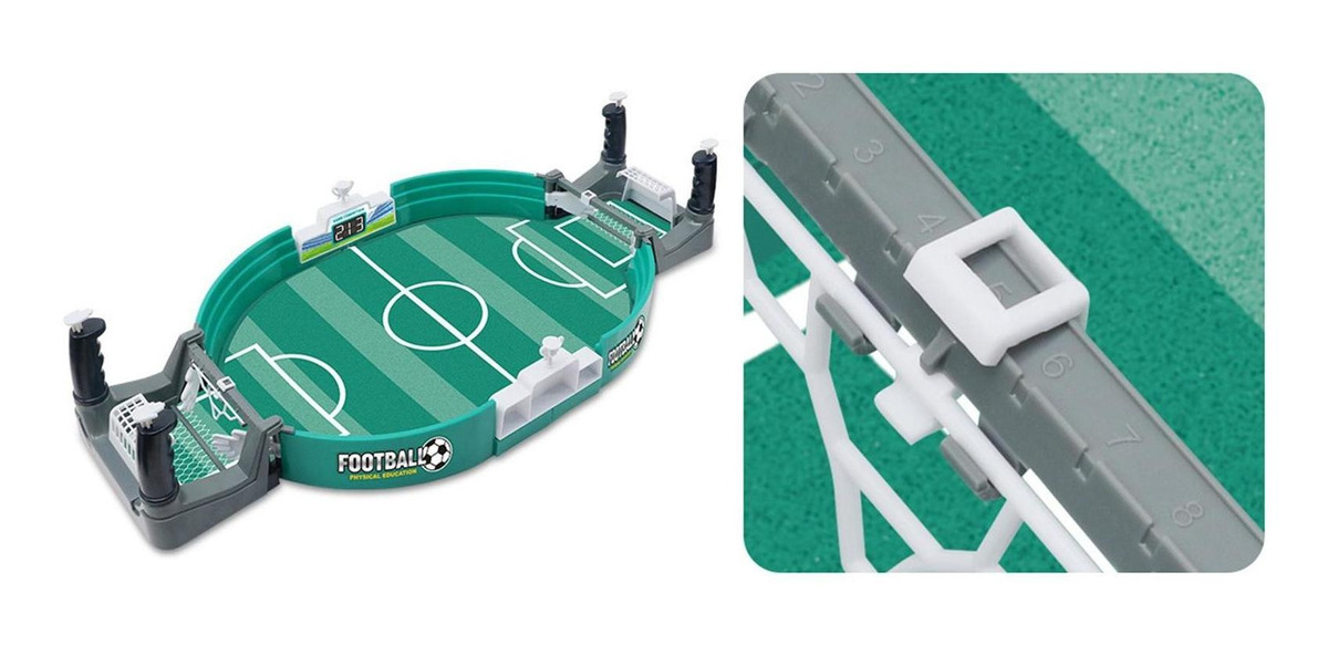 Jogo De Duelo De Futebol Mesa Brinquedo Interativo Educacion - Imagem 11
