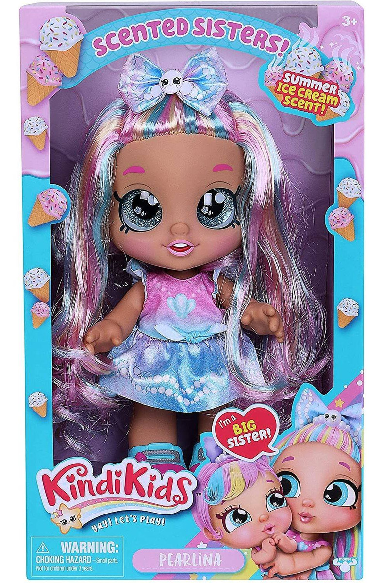 Boneca Infantil Infantil Kindi Perfumada Irmãs Pré-escolares - Imagem 2