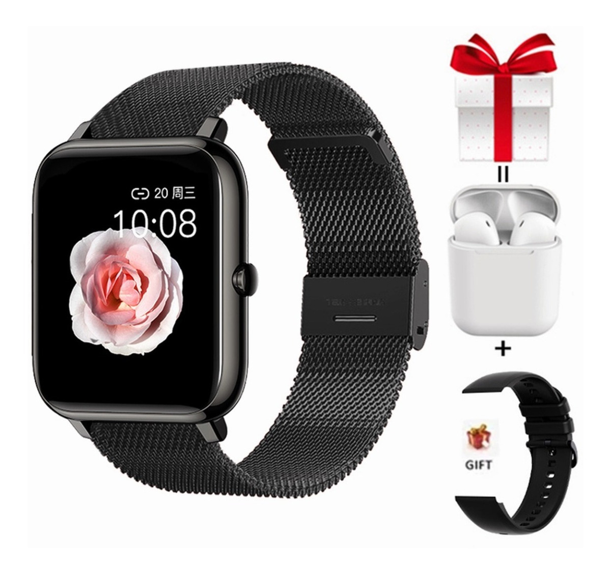 Smartwatch Para Senhoras Para Xiaomi Huawei Bluetoo