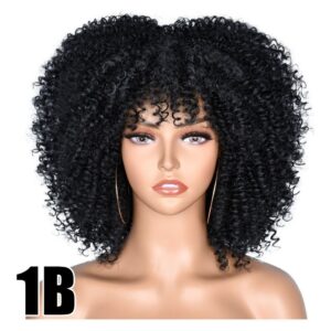 Peruca Peruca Afro Cacheada Para Uso Diario