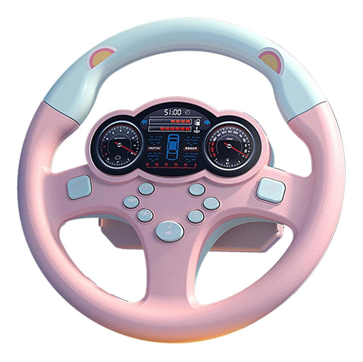 Brinquedo Infantil De Simulação De Volante De Carro Com - Imagem 10