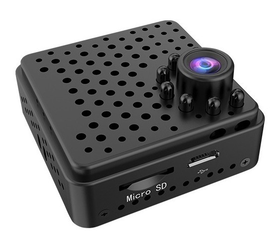Mini Câmera Espiã 1080p Sensor De Visão Noturna Hd - Imagem 4