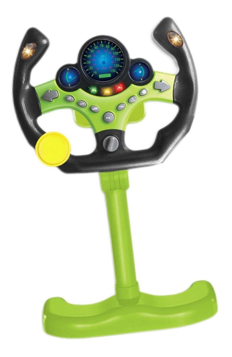 Volante Simulado Para Controle De Direção Infantil Com - Imagem 31