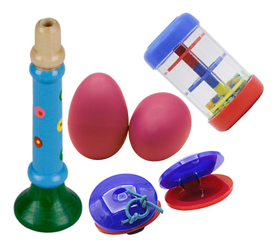 Brinquedos Musical Estojo Ritmo Banda Instrumentos De Percus
