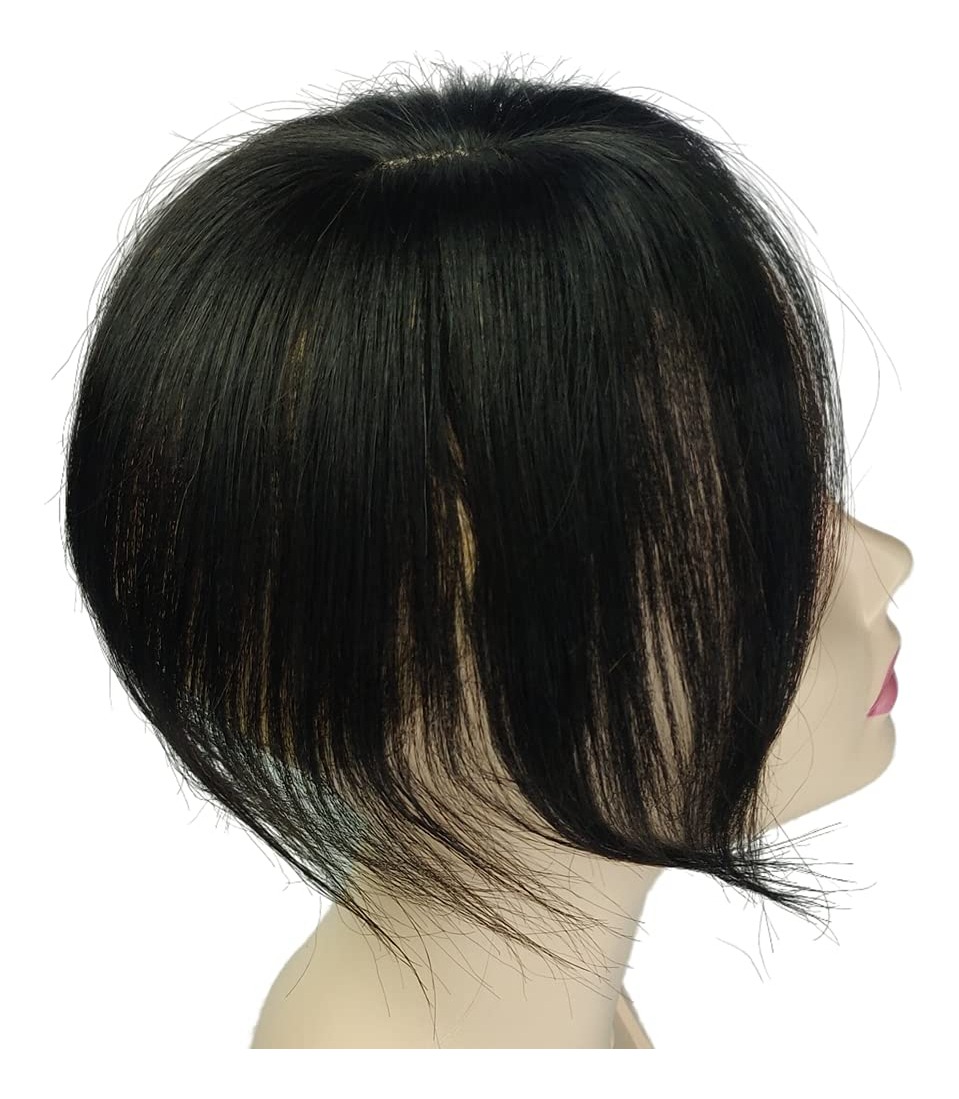 Peruca De Cabelo Humano Topper, Moldada Na Frente E - Imagem 10