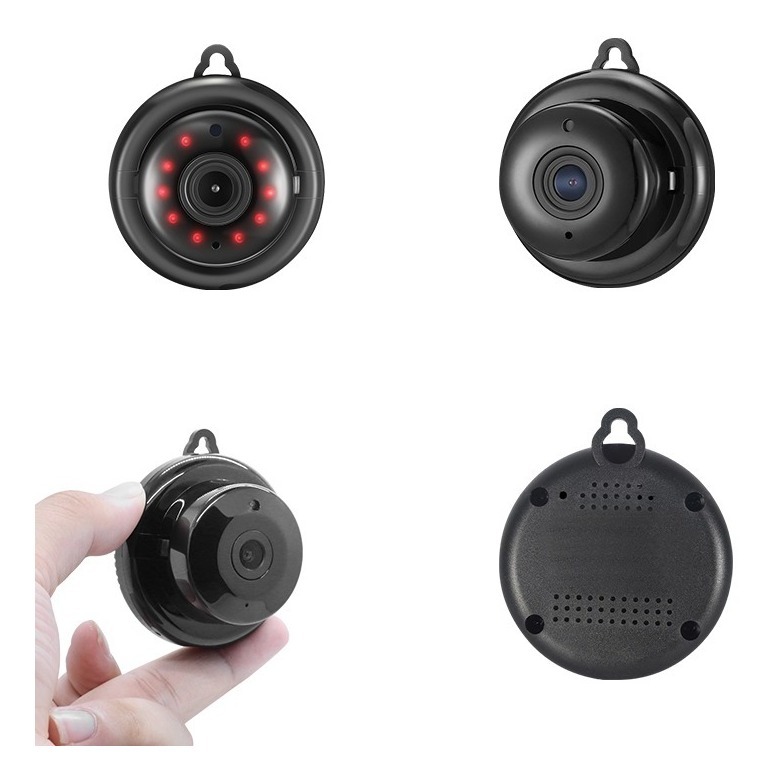 Mini Câmera De Segurança Espiam Wifi Externa Interna Hd - Imagem 2