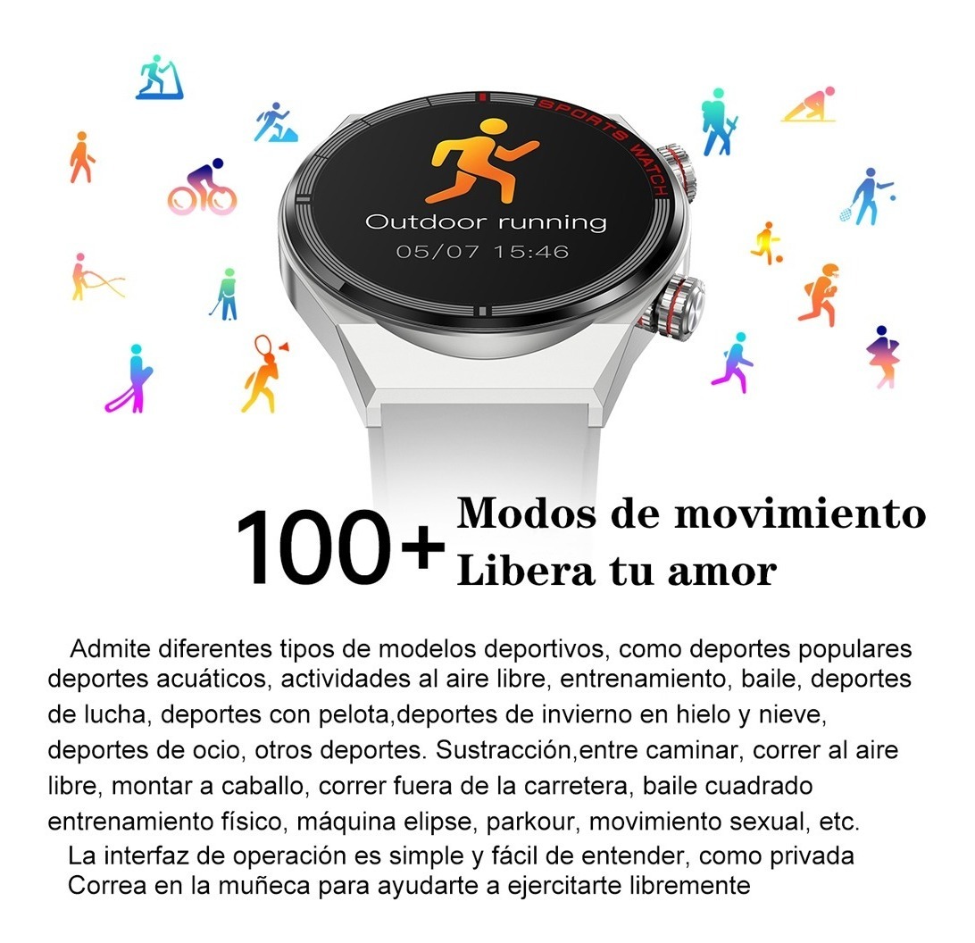 Novo Smartwatch Bluetooth Call, Moderno, Masculino, - Imagem 13