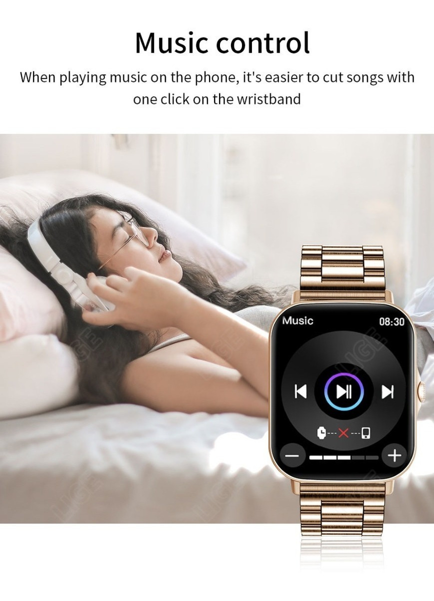Smartwatch Bluetooth Esportivo À Prova D'água - Imagem 12