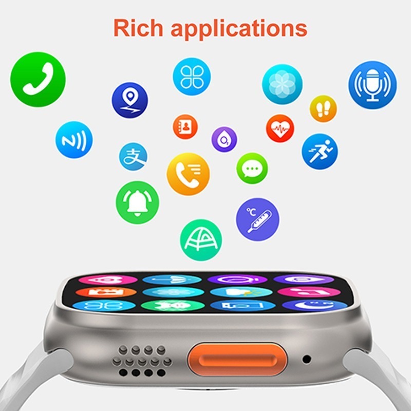 Smartwatch Iwo Z59 Ultra Com Nfc Bluetooth - Imagem 7