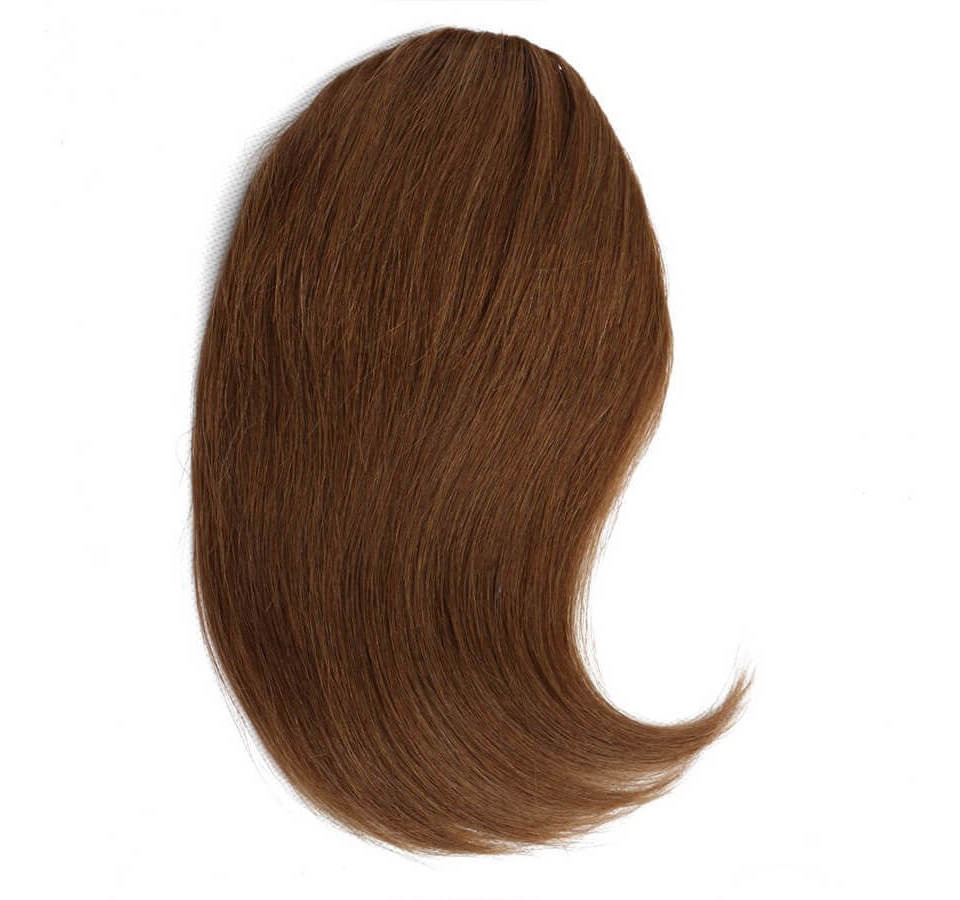 Peruca Cabelo Humano Virgem 20cm Franja - Imagem 2