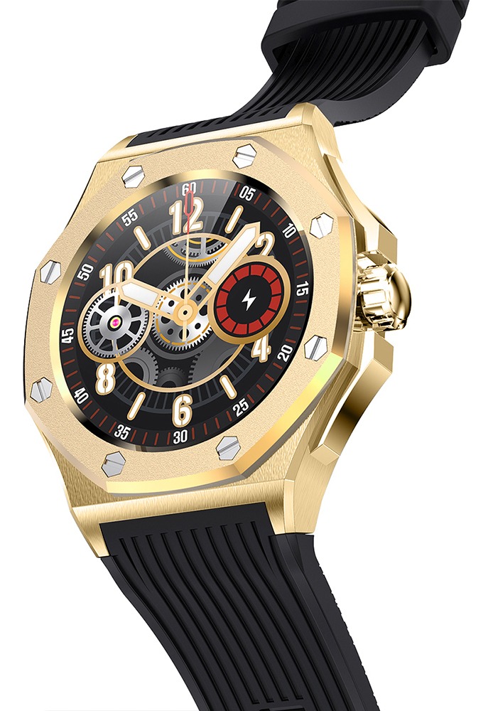 Smartwatch Relógio Kumi Gw20 Caixa Metal Ipx7 À Prova D'água - Imagem 4