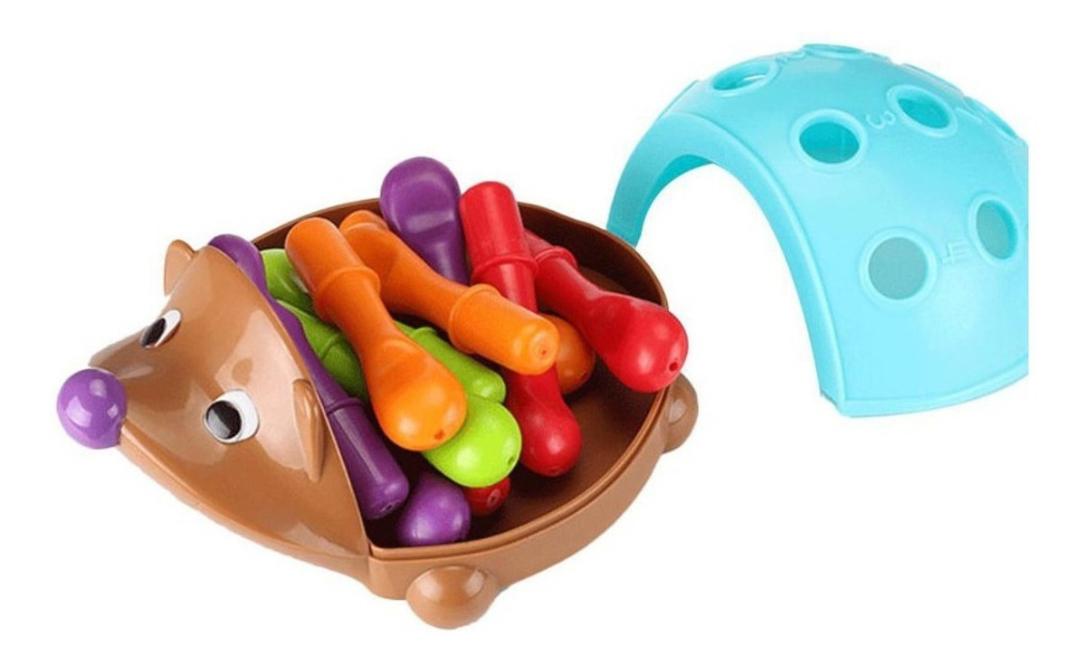 Brinquedo De Aprendizagem Ouriço Sensorial Fine Motor - Imagem 3