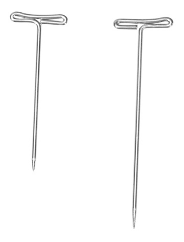 2 Encaixotado Striaght Curvada T Tipo Peruca Diy Suprimentos - Imagem 12