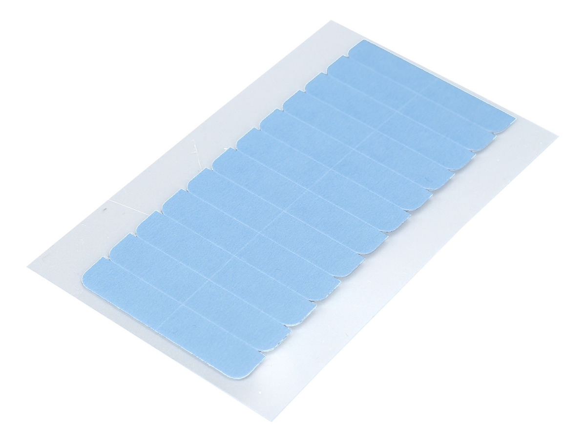 Peruca De 5 Folhas, Fita Adesiva Dupla Face, Azul, Impermeáv - Imagem 6