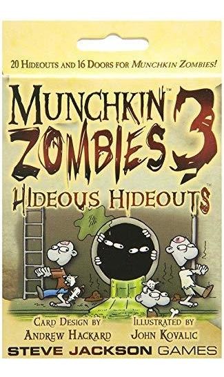 Steve Jackson Games Munchkin Zombies 3 Esconderijos Horrívei