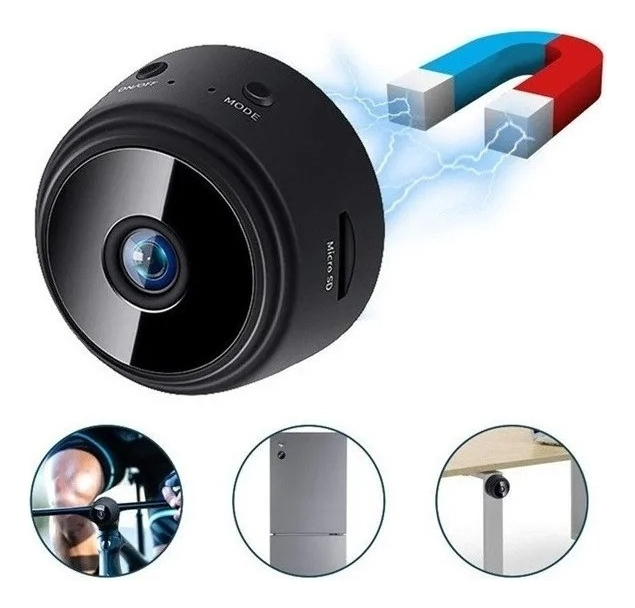 Câmera Ímã Wifi 4,5 Cm Uso Da Bateria Spy Drone Android