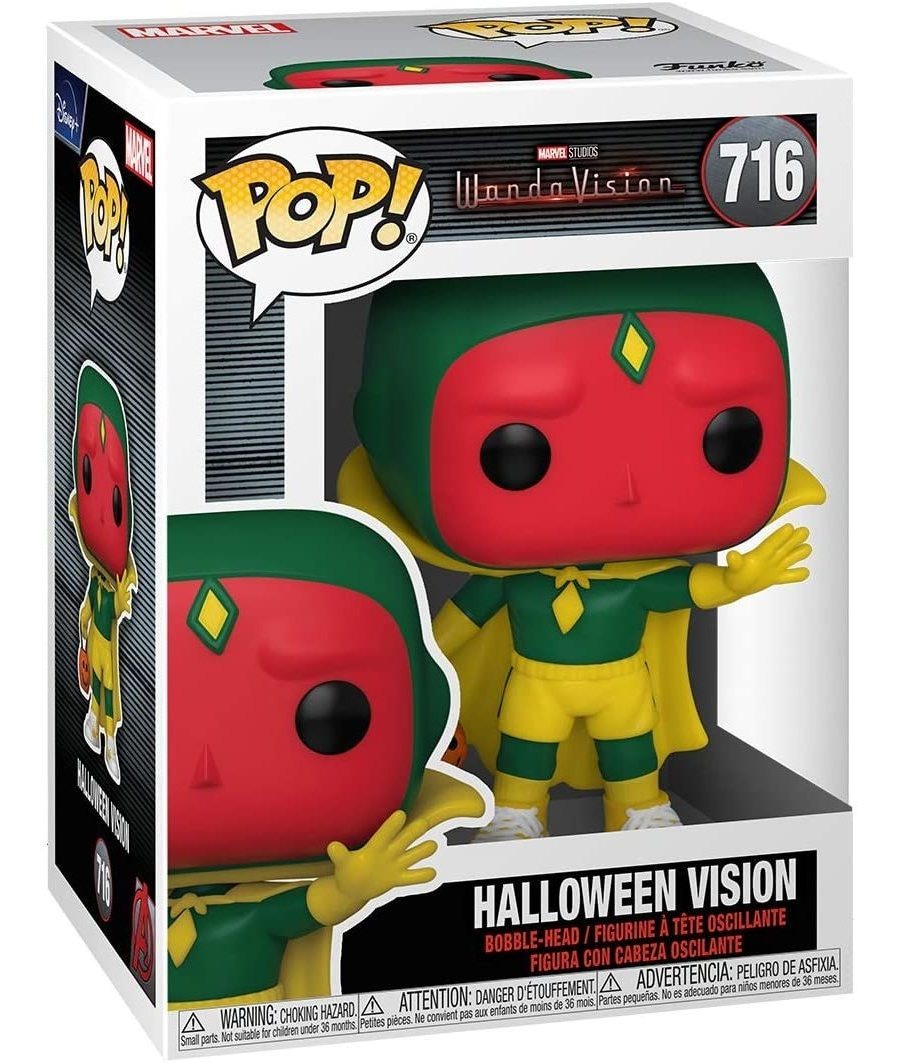 Funko Pop! Marvel: Wandavision - Visão De Halloween - Imagem 2
