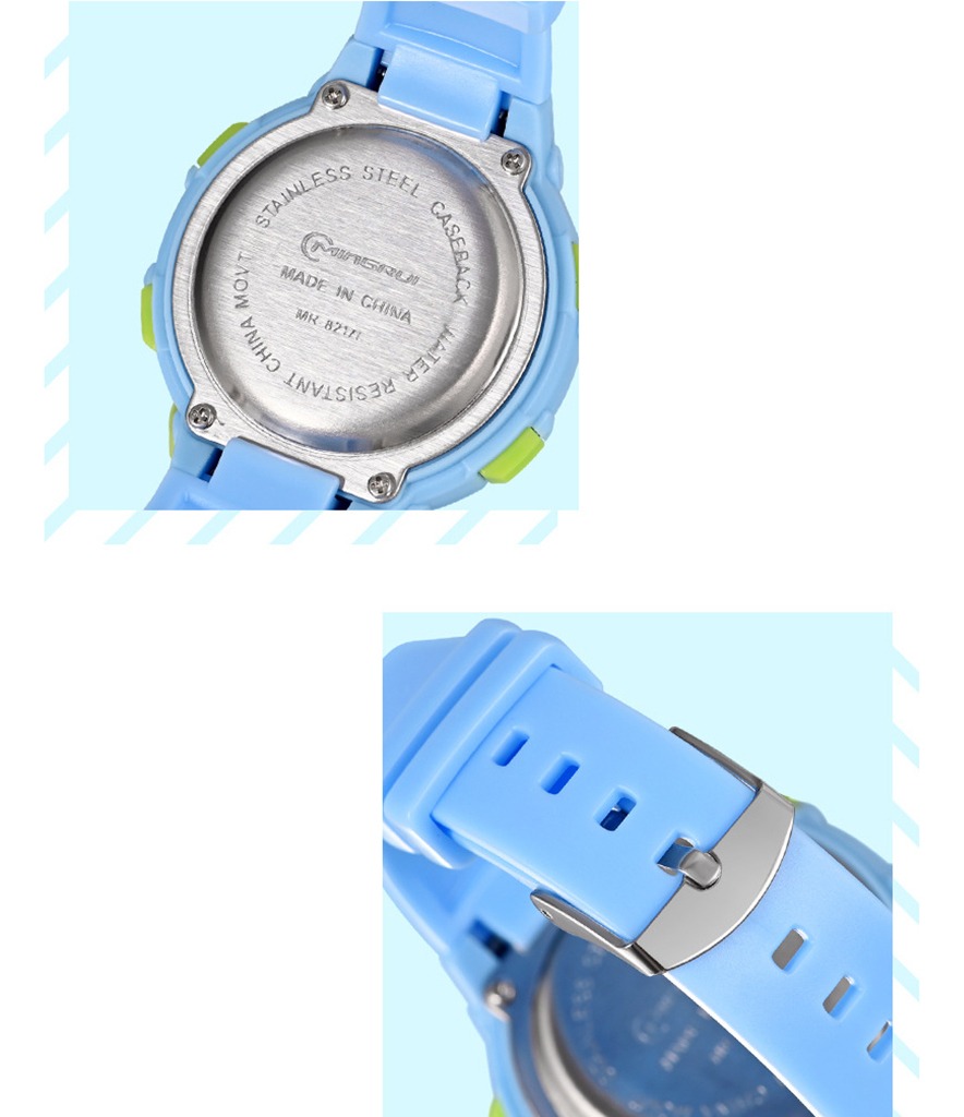 Meninos Girls Digital Watch Electro Impermeável Ao Ar Livre - Imagem 36