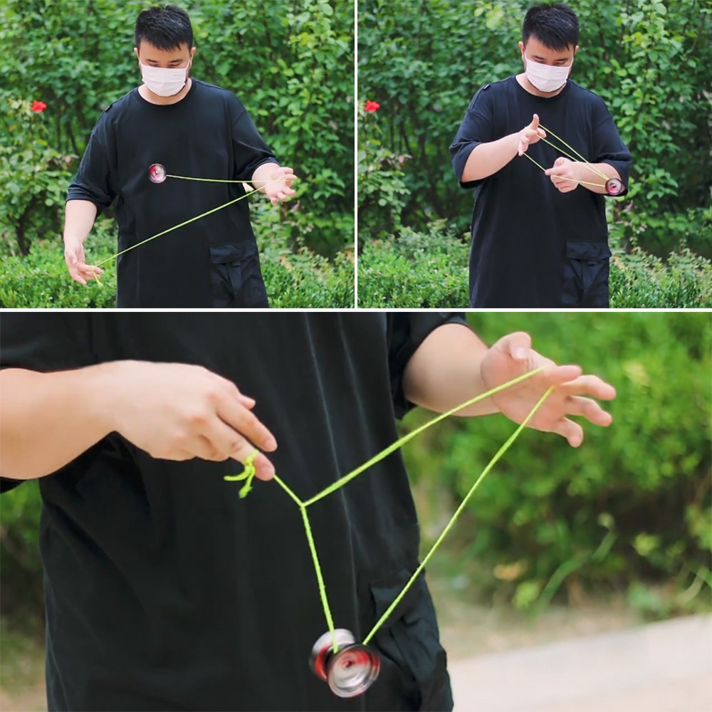 Yoyo Ball Yo Alloy Profissional Yo Yo, Iniciantes E Jogadore - Imagem 6