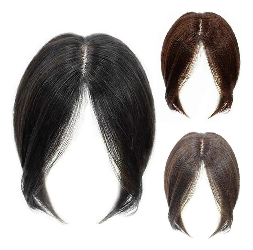 Franja Cabelo Humano Topper 28cm - Imagem 9
