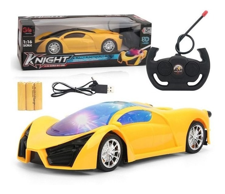 Brinquedo De Carro De Controle Remoto Recarregável Sem Fio - Imagem 5
