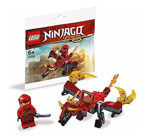 Minifigura Lego Ninjago Legacy Kai Fire Dragon - Imagem 4