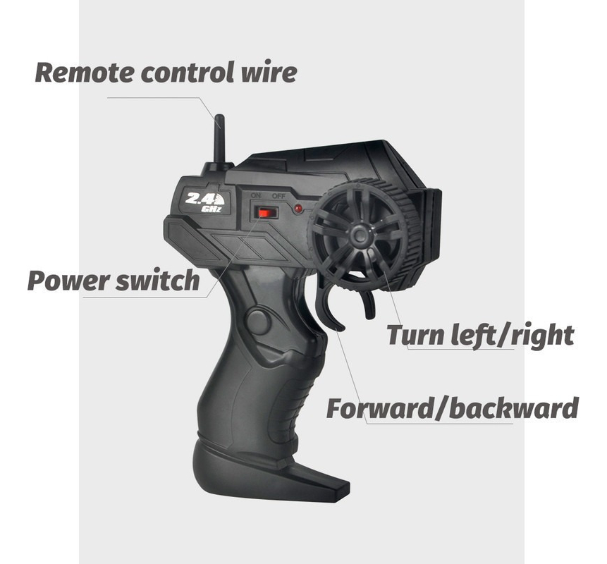 Carrinho De Brinquedo Recarregável De Controle Remoto De 2.4 - Imagem 6